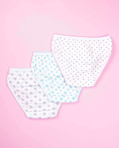 LOT DE 3 SLIPS FILLE IMP