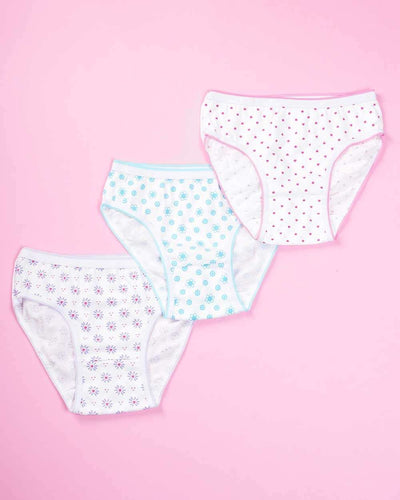 LOT DE 3 SLIPS FILLE IMP