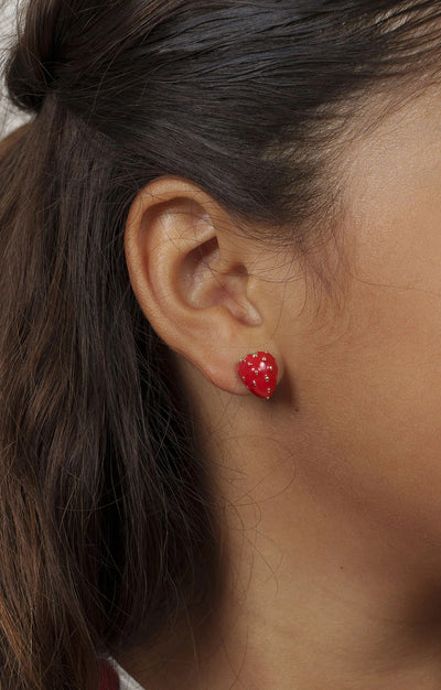 2 BOUCLES FRAISES