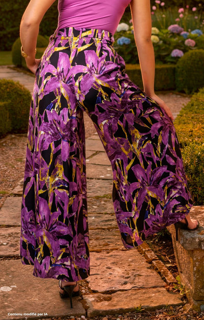 PANTALON VIOLETTE