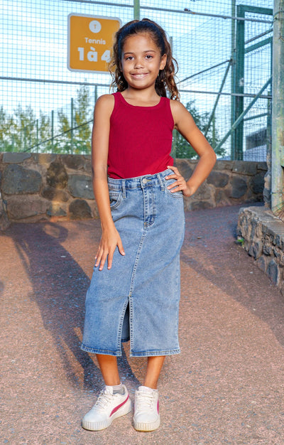 LONGUE JUPE JEANS GIRL