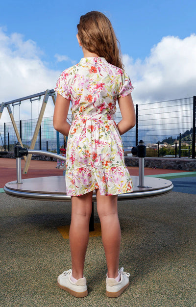 ROBE FLEURIE GIRL