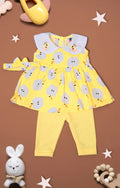 ENS ROBE POMME SS MCHE