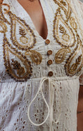 LONGUE ROBE DENTEL CASHMIRE