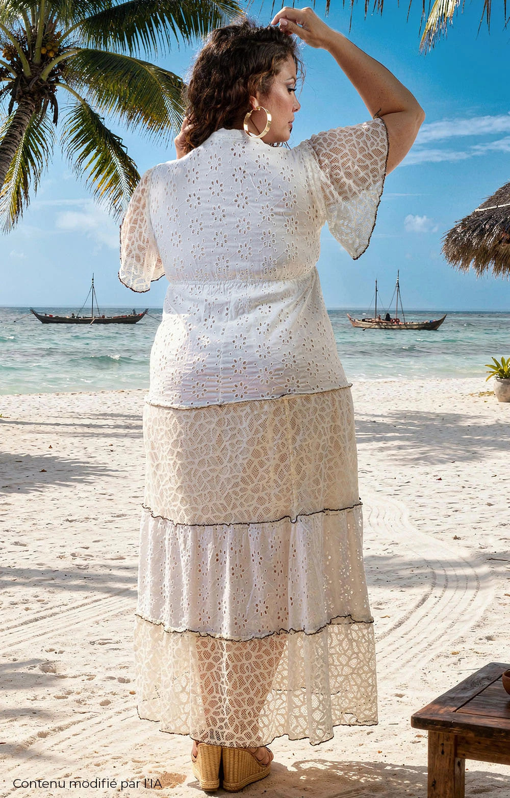 LONGUE ROBE DENTEL CASHMIRE