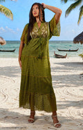 LONGUE ROBE DENTEL CASHMIRE