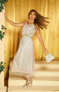 ENS JUPE + TOP SEQUIN
