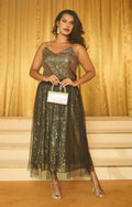ENS JUPE + TOP SEQUIN