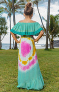 ROBE TYE DYE VOLANT GIRL 2