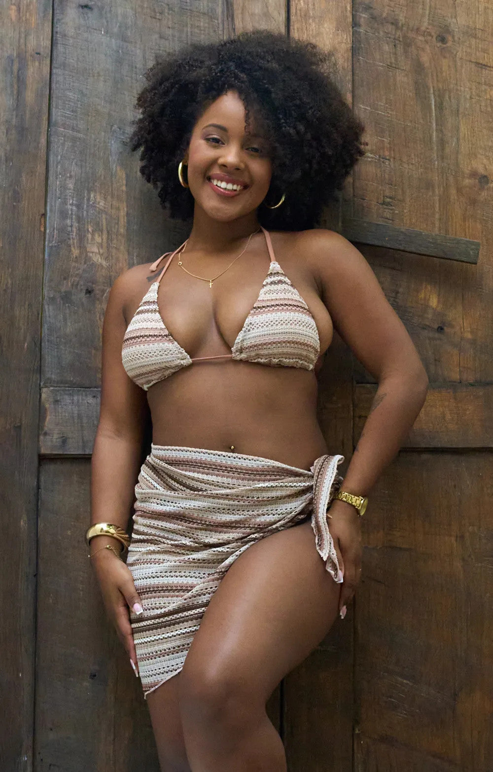 ENS MAILLOT 3PC CROCHETER
