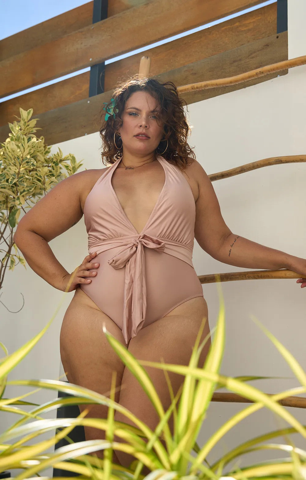MAILLOT 1PC V SEXY