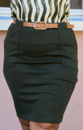 JUPE + CEINTURE CHIC