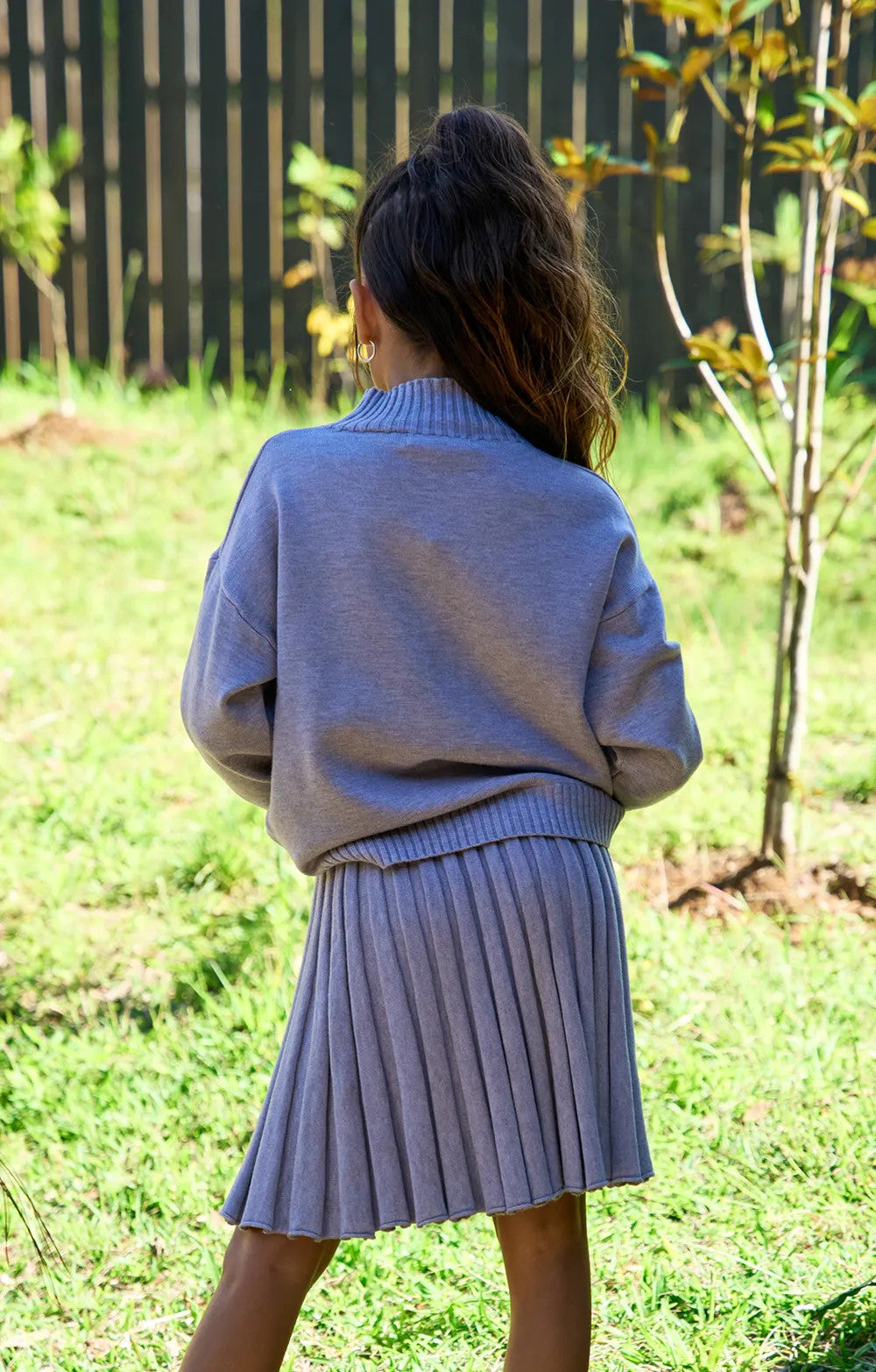 ENS PULL + JUPE PLISSE GIRL