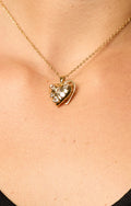 PARRURE COEUR ACIER