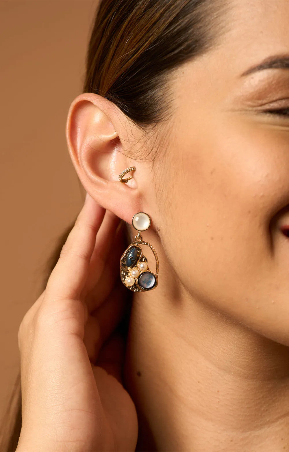 BOUCLE ACIER PERLE