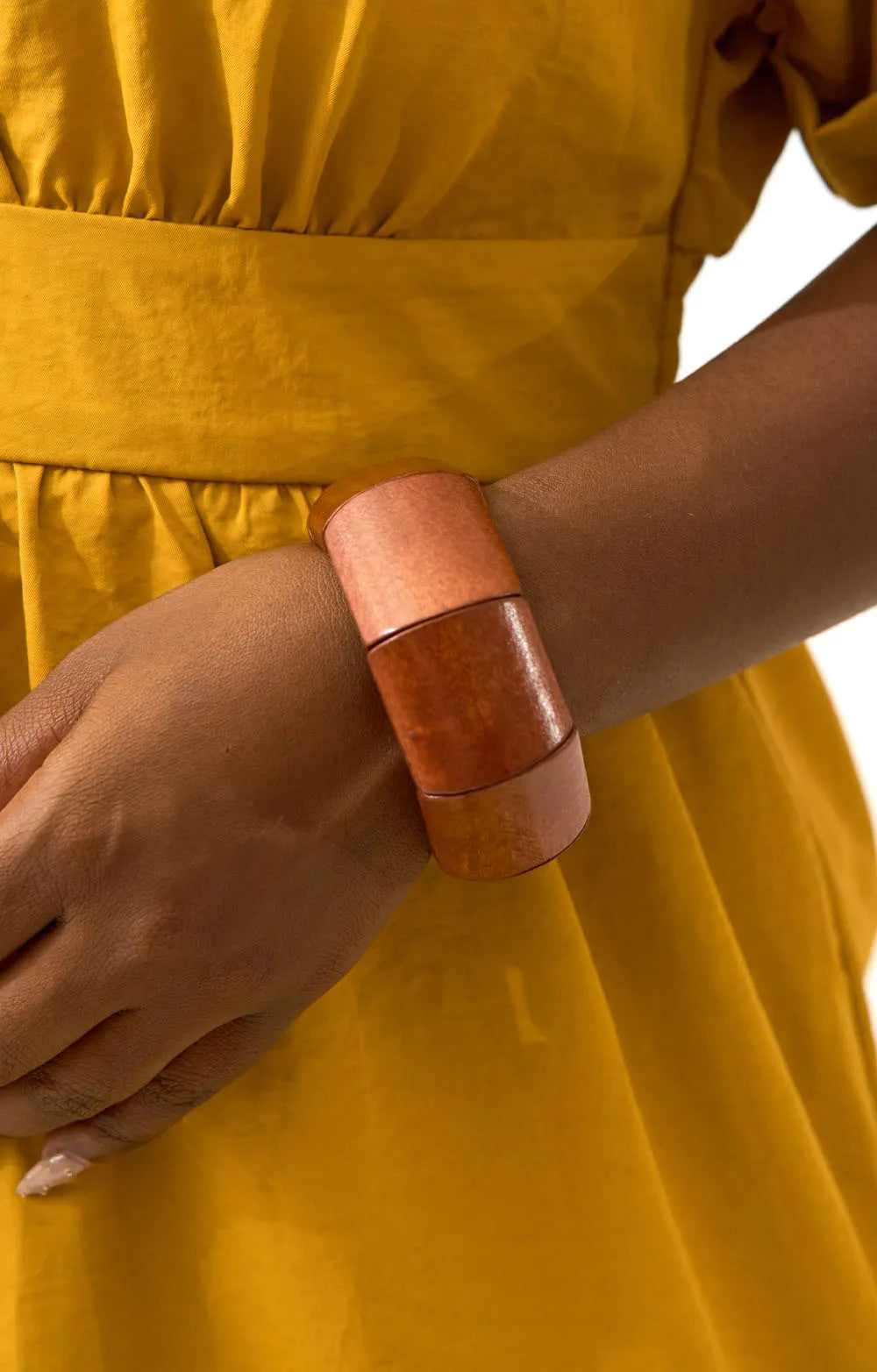 BRACELET EFFET BOIS