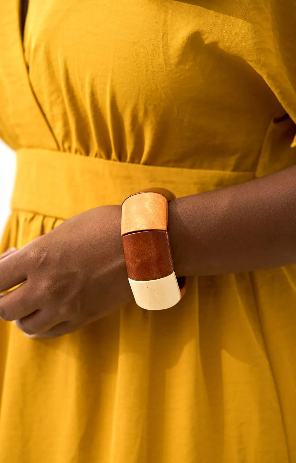 BRACELET EFFET BOIS