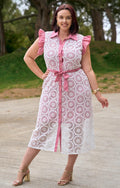 ROBE BRODE CARAMEE