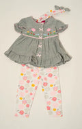 ENS ROBE JEANS 3PC