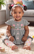 ENS ROBE JEANS 3PC