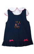 ENS ROBE JEANS TI COEUR