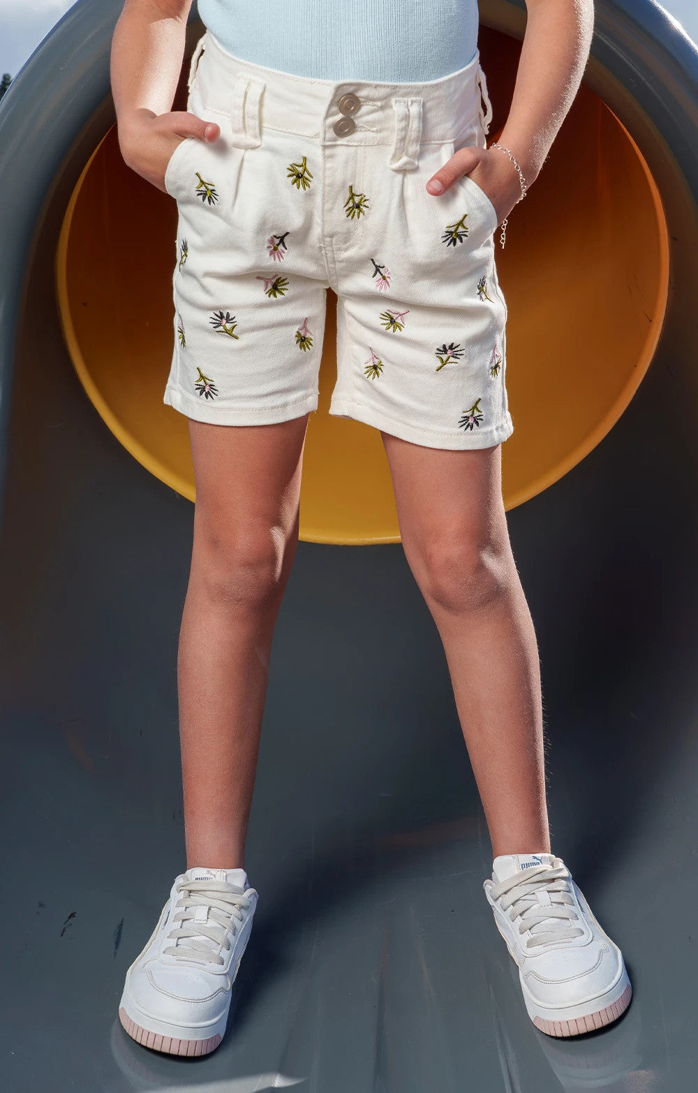 BERMUDA JEANS BRODEE GIRL