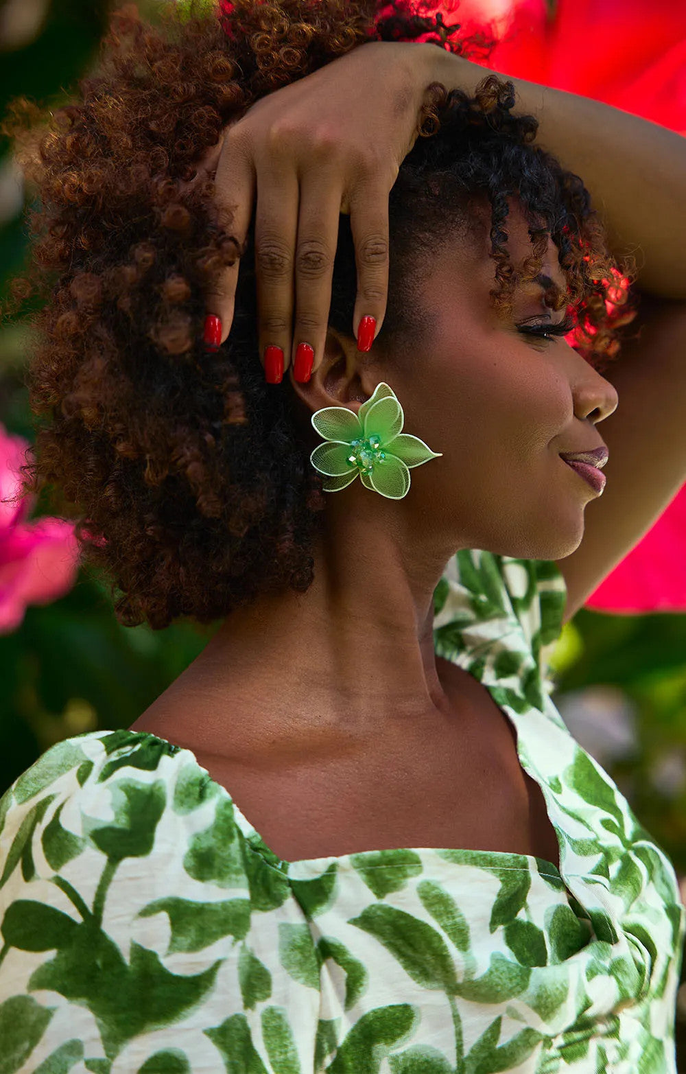BOUCLE EN FLEUR