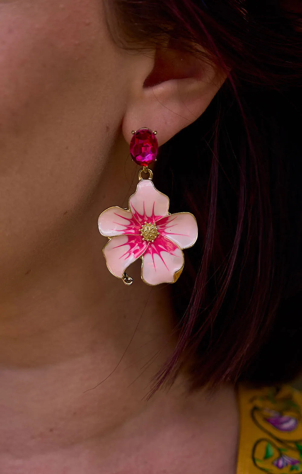 BOUCLE FLEUR DES ILES