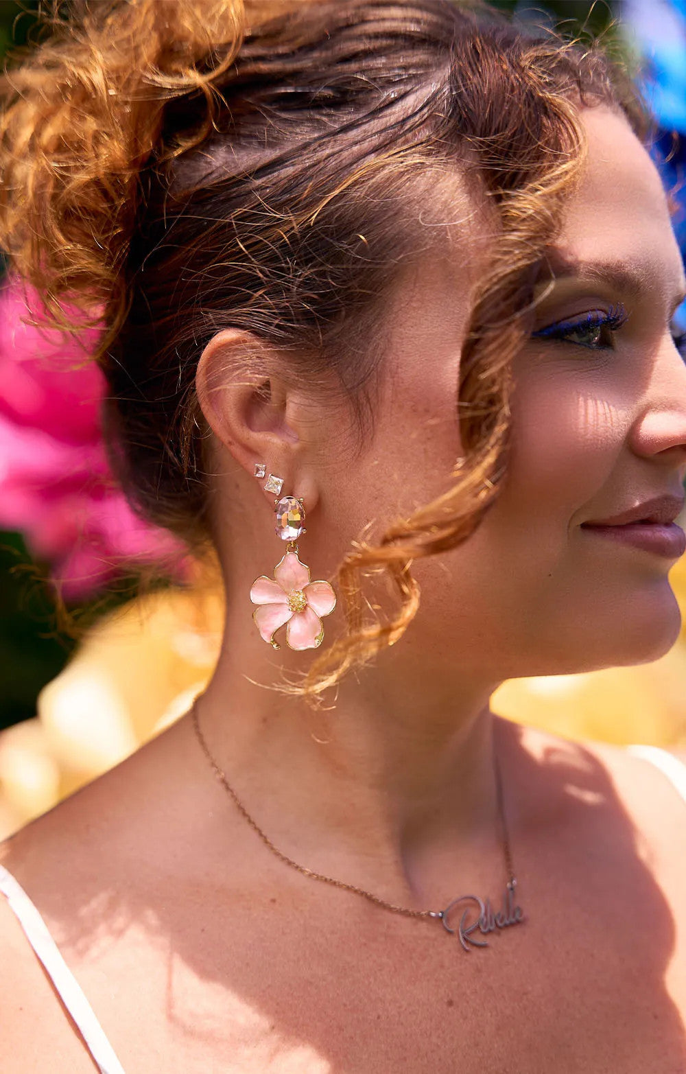 BOUCLE FLEUR DES ILES
