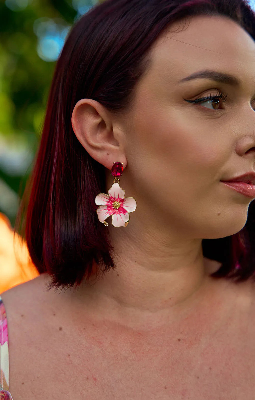 BOUCLE FLEUR DES ILES