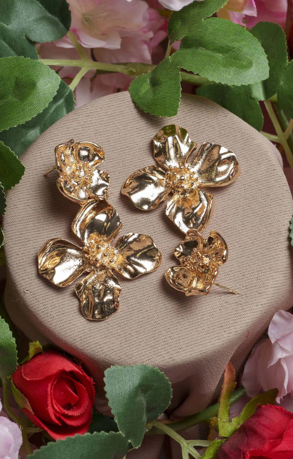 BOUCLE DOUBLE FLEUR