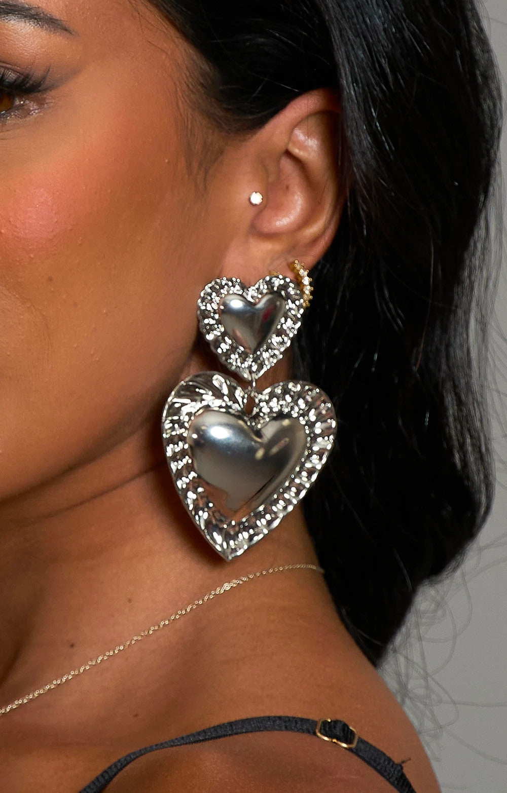 BOUCLE DOUBLE COEUR