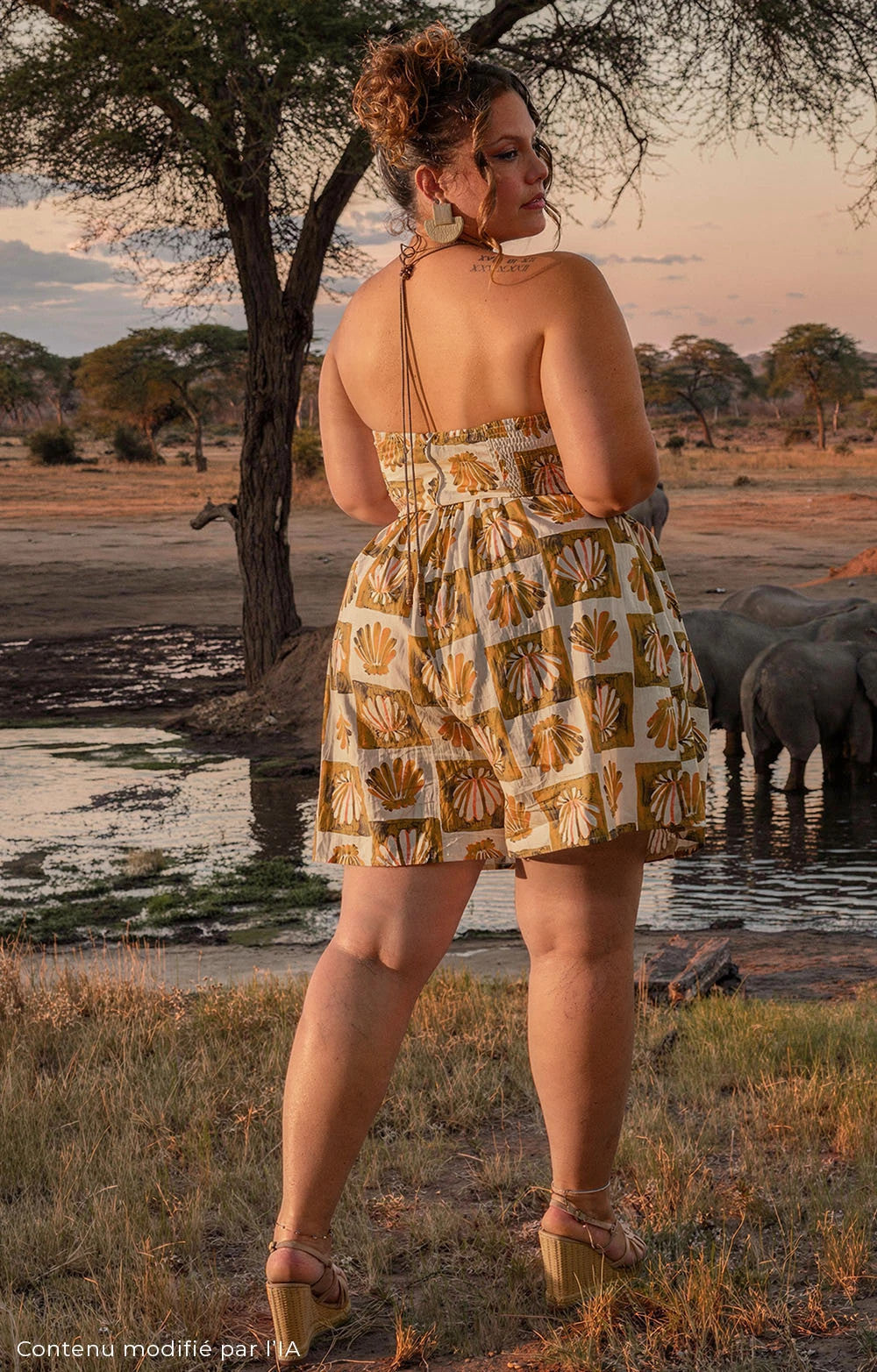 COMBI SHORT ZULU + COLLIER