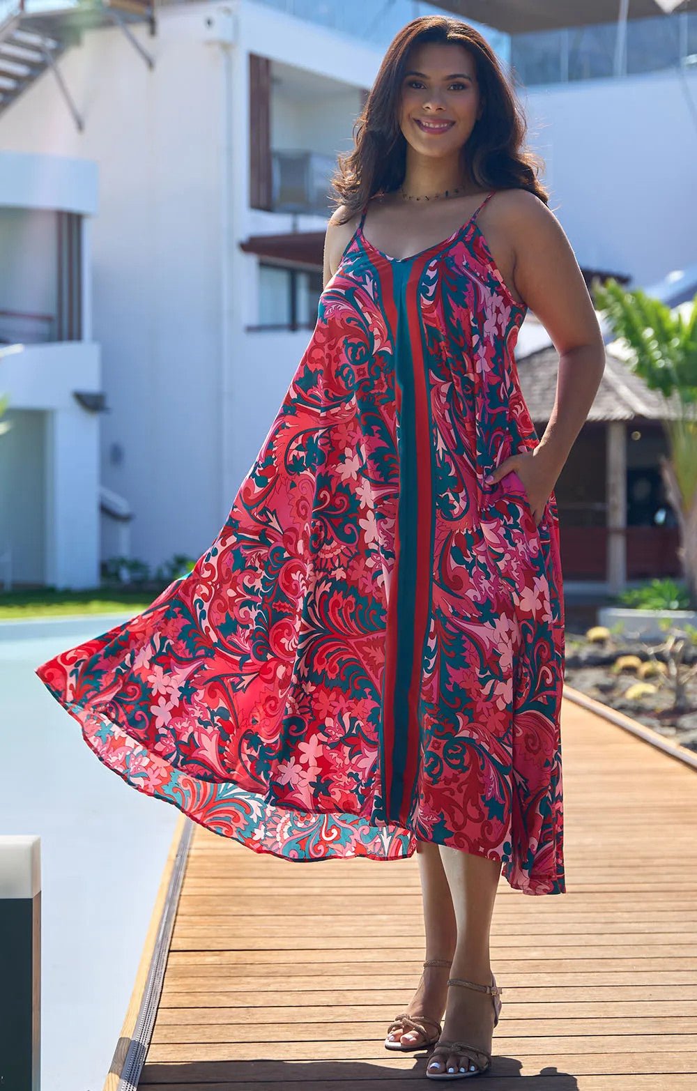 ROBE FOULARD IMP