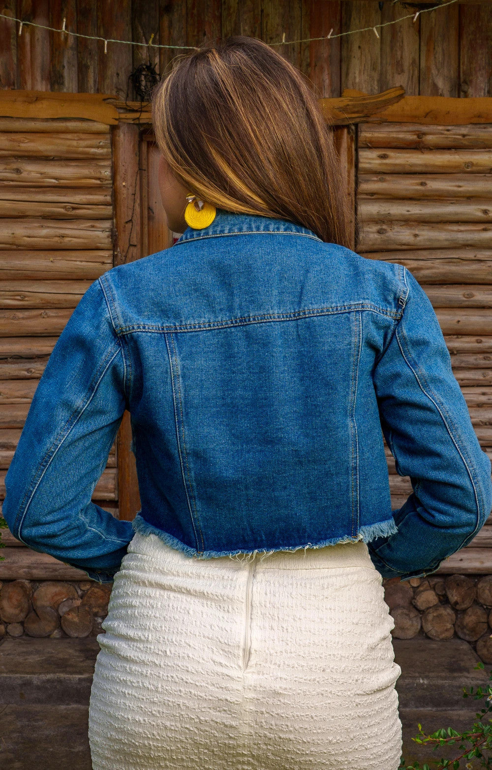 VESTE JEANS DECHIRER 11/25