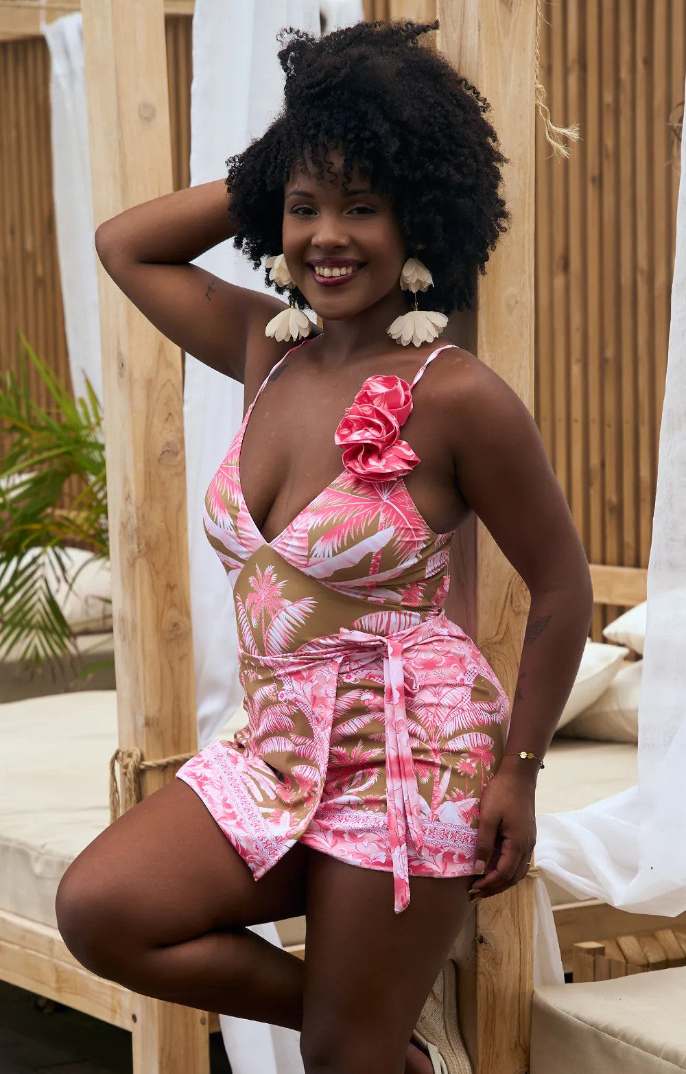 MAILLOT + JUPETTE TROPICANA