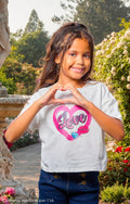 T SHIRT REMPLI D AMOUR GIRL