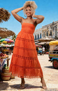 ROBE BRODERIE ETOILE