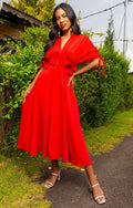 LONG ROBE 3 FLEURS