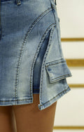 SHORT / JUPE POCHE JEANS