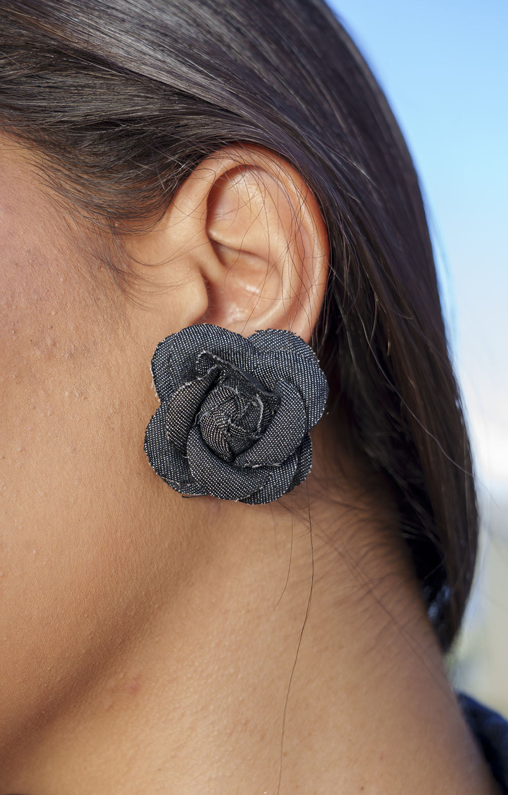 BOUCLE JEANS FLEUR