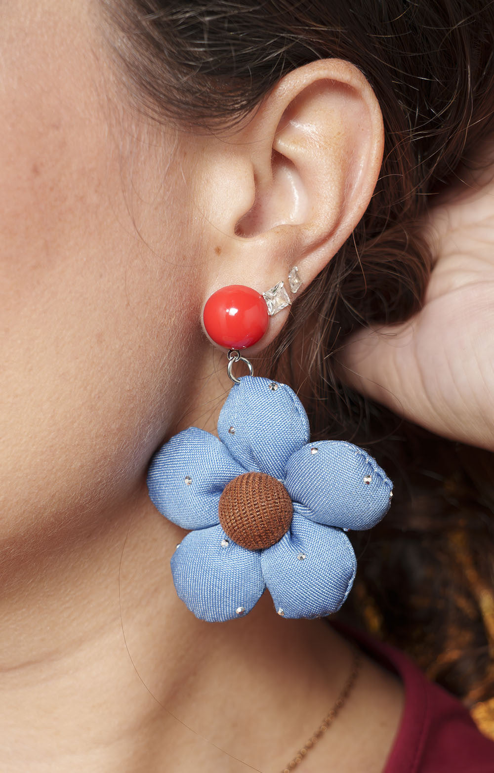 BOUCLE FLOWERS JEANS
