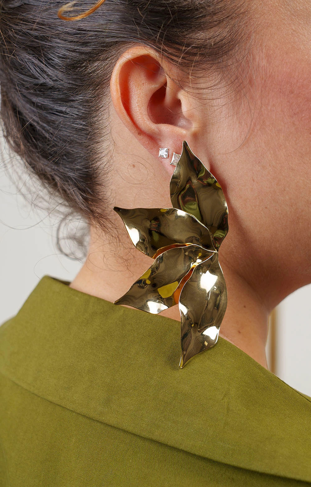 BOUCLE EPIE DE FEUILLE