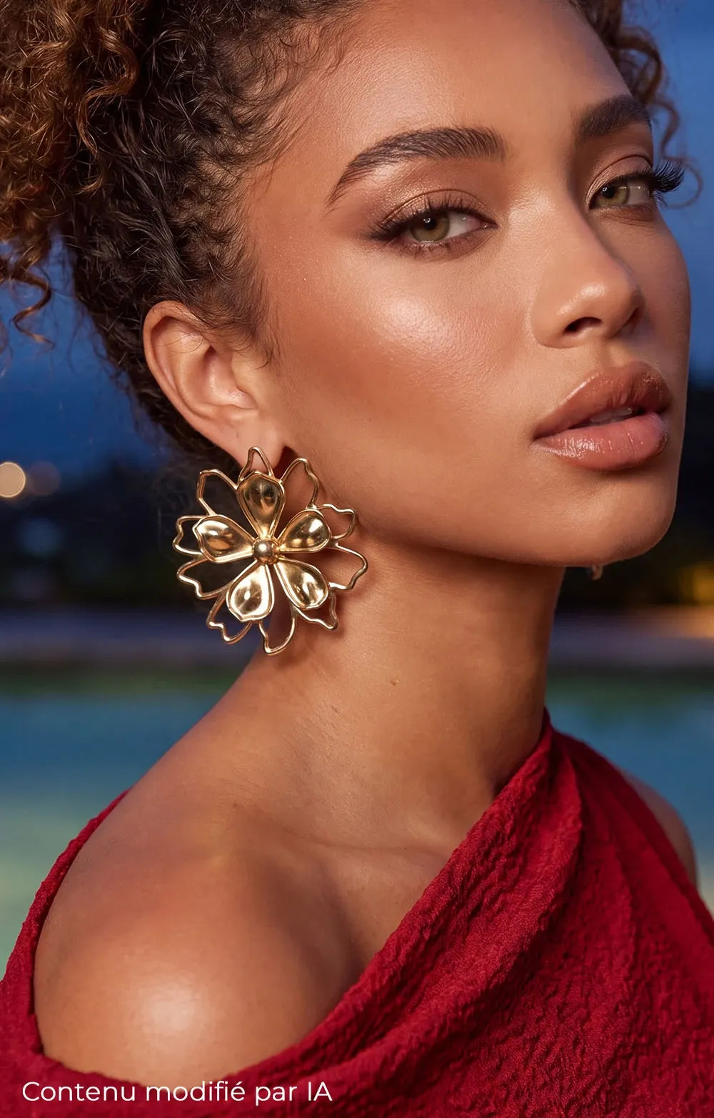 BOUCLE DOUBLE FLEUR