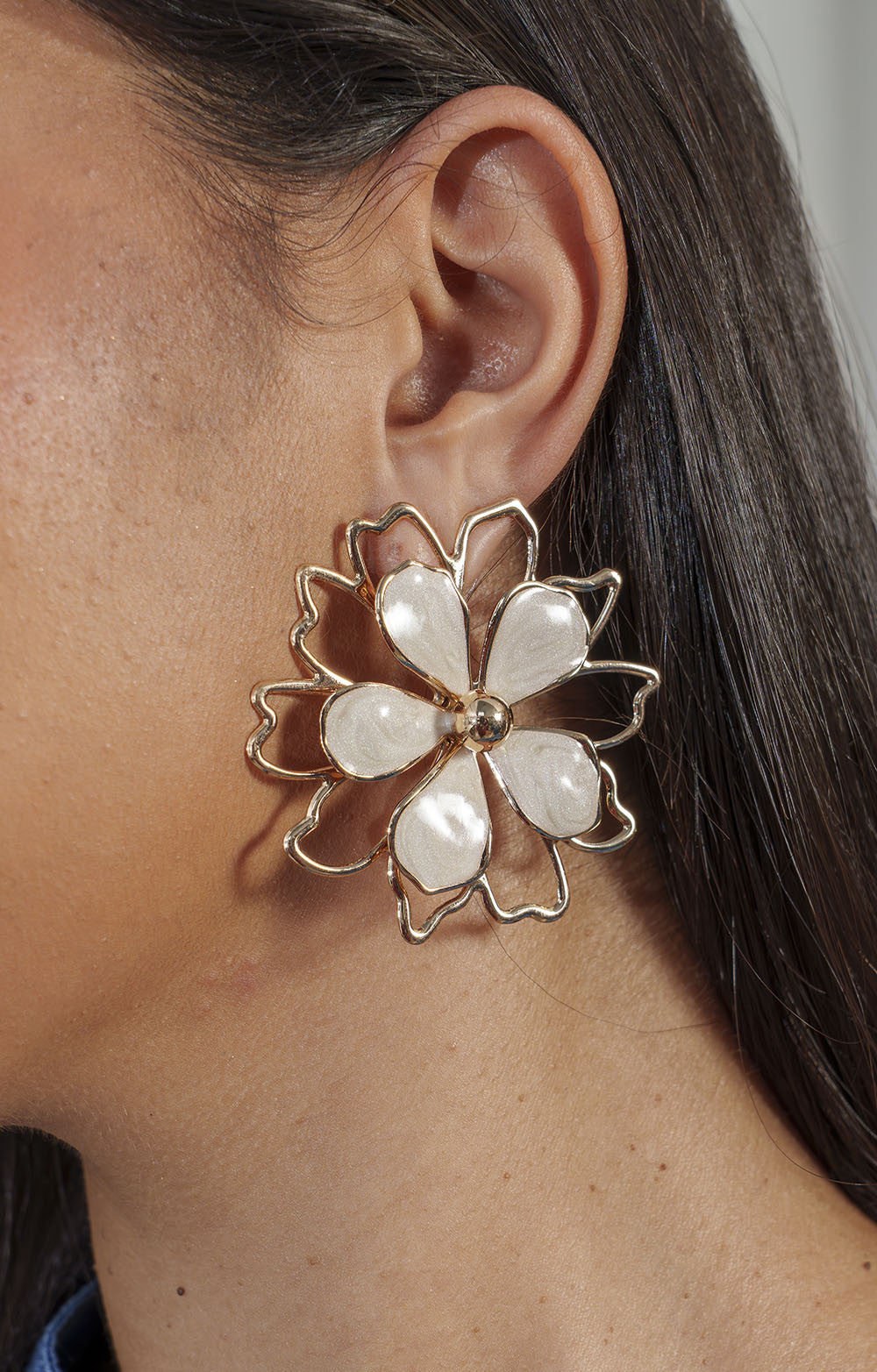 BOUCLE DOUBLE FLEUR