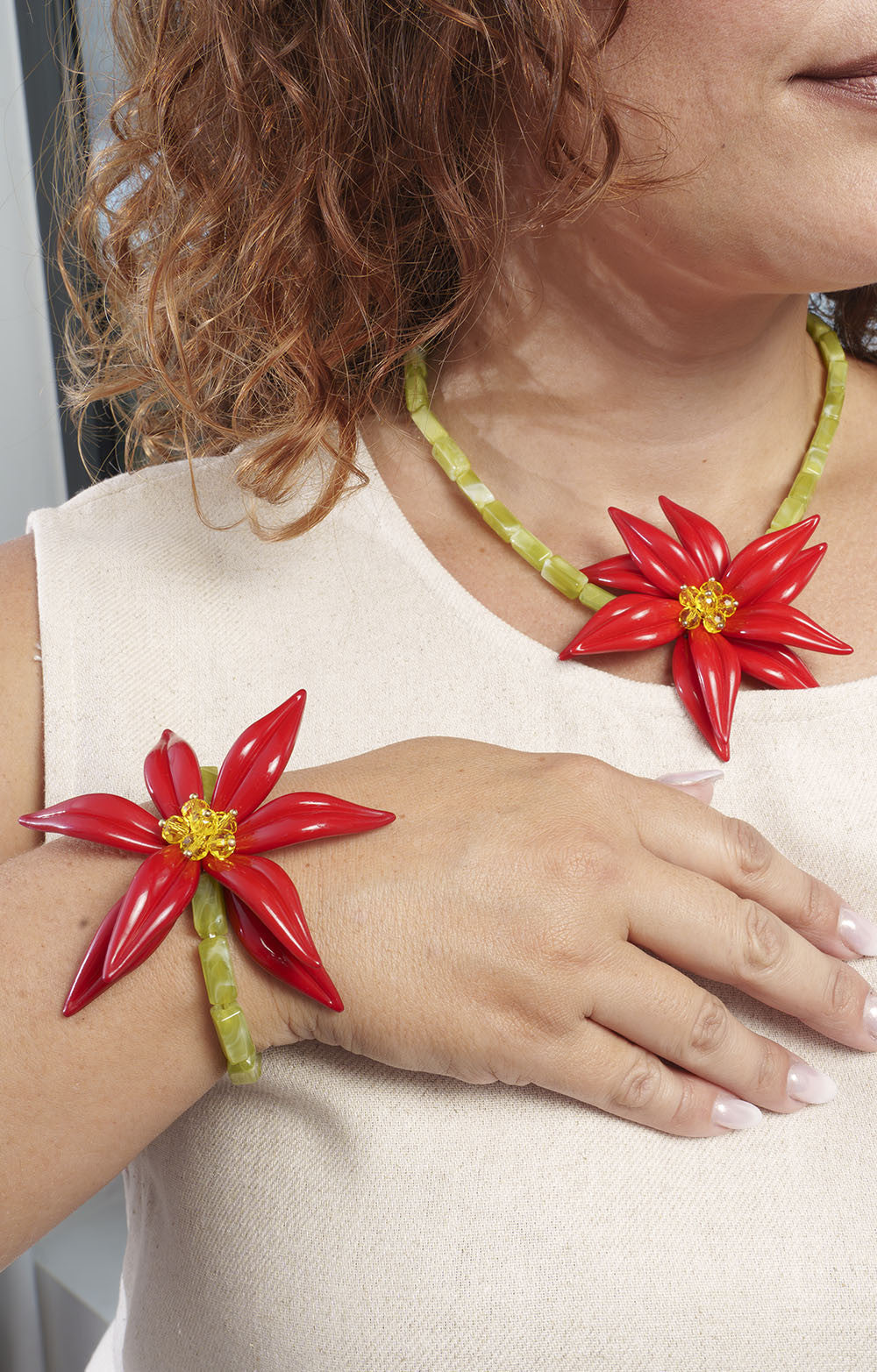 PARRURE FLEUR D ETE