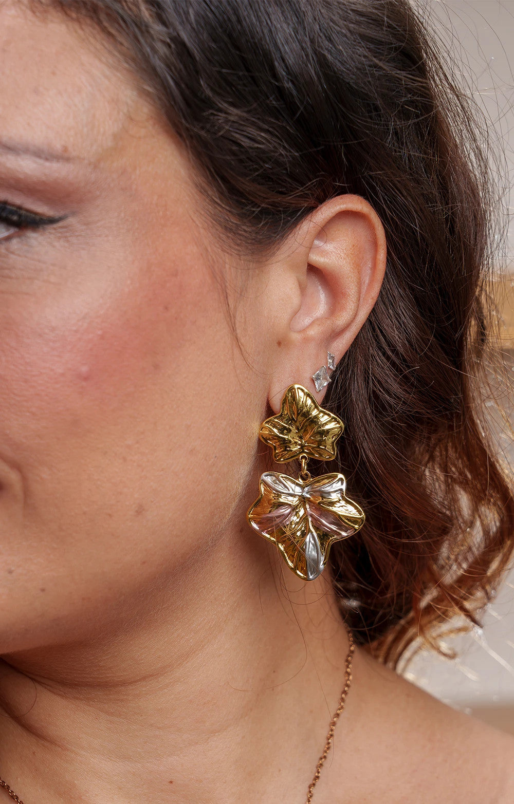 BOUCLE ACIER FEUILLE