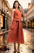 ROBE EFFET DOUBLE
