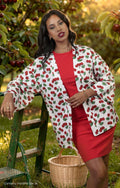 GILET CERISE