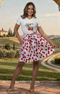 JUPE CERISE 1